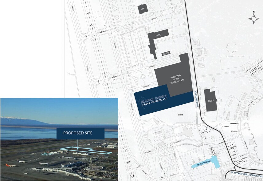 Tug Rd, Anchorage, AK à louer - Plan de site – Image 2 sur 4