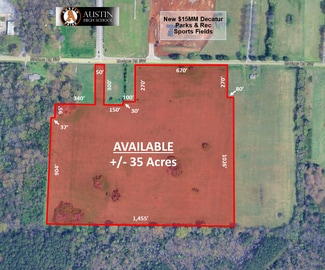 Plus de détails pour 0 Modaus Road, Decatur, AL - Terrain à vendre