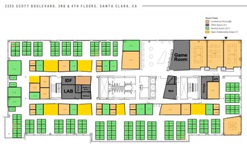 3355 Scott Blvd, Santa Clara, CA à louer Plan d’étage– Image 1 sur 1