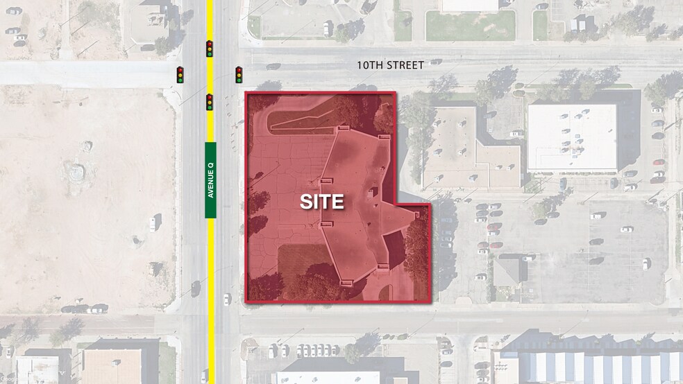 1001 Avenue Q, Lubbock, TX à louer - Photo de l’immeuble – Image 2 sur 2
