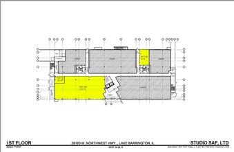 28160 W Northwest Hwy, Lake Barrington, IL à louer Plan d’étage– Image 1 sur 1