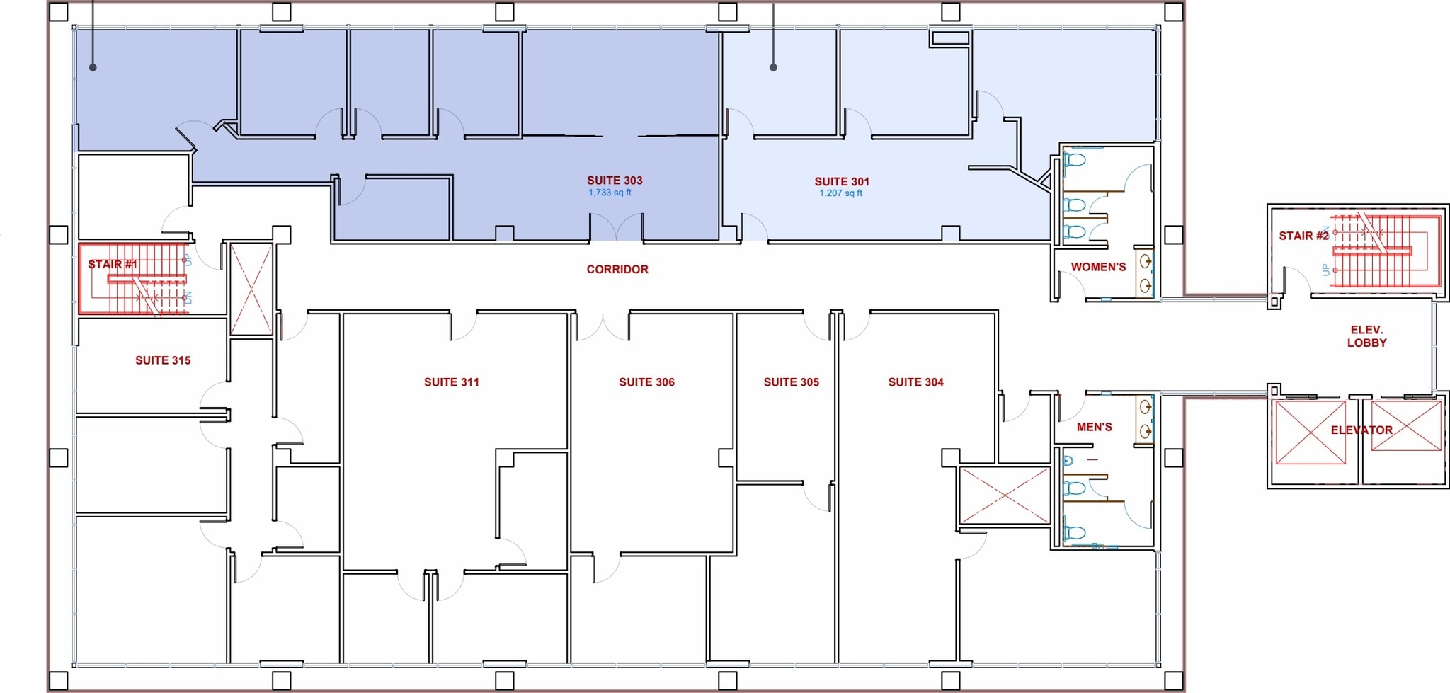 23929 Valencia Blvd, Valencia, CA à louer Plan d’étage– Image 1 sur 1