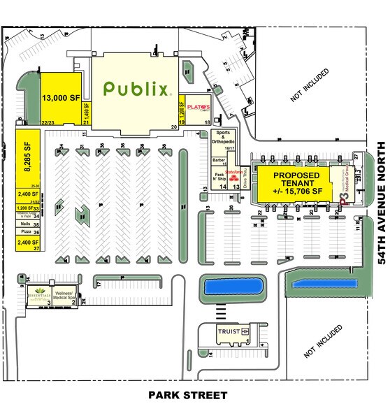 5511 Park St N, Saint Petersburg, FL à louer - Photo de l’immeuble – Image 2 sur 13