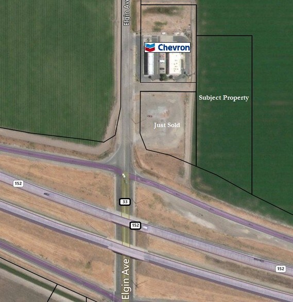 Hwy 152, Dos Palos, CA à vendre - Aérien – Image 2 sur 4