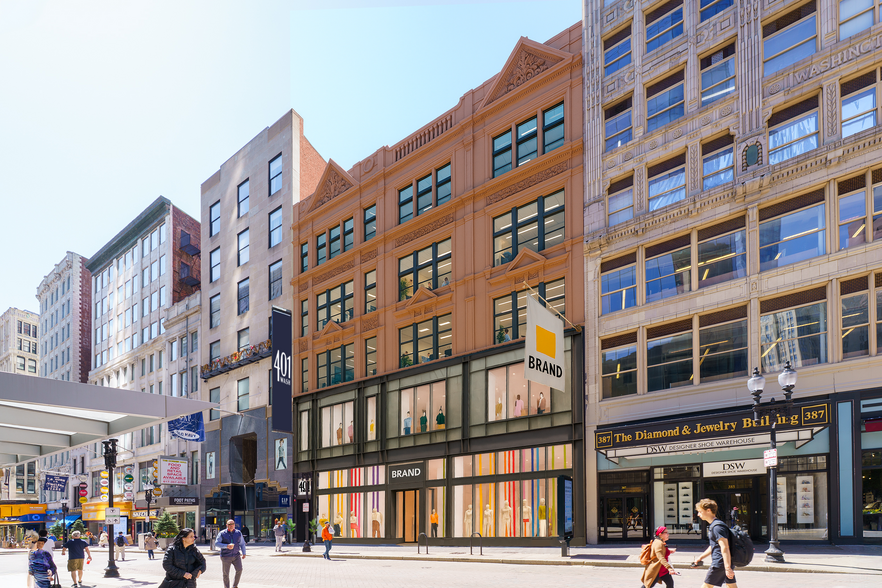 401 Washington St, Boston, MA à louer - Photo de l’immeuble – Image 1 sur 10