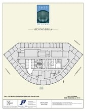 1615 Poydras St, New Orleans, LA à louer Plan de site– Image 1 sur 1