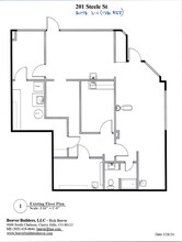 201 Steele St, Denver, CO à louer Plan de site– Image 1 sur 5
