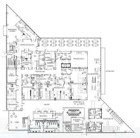 7000 Marina Blvd, Brisbane, CA à louer Plan d’étage– Image 1 sur 5