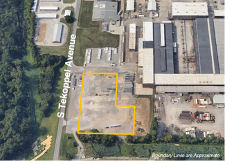 Plus de détails pour 590 S Tekoppel Ave, Evansville, IN - Terrain à louer