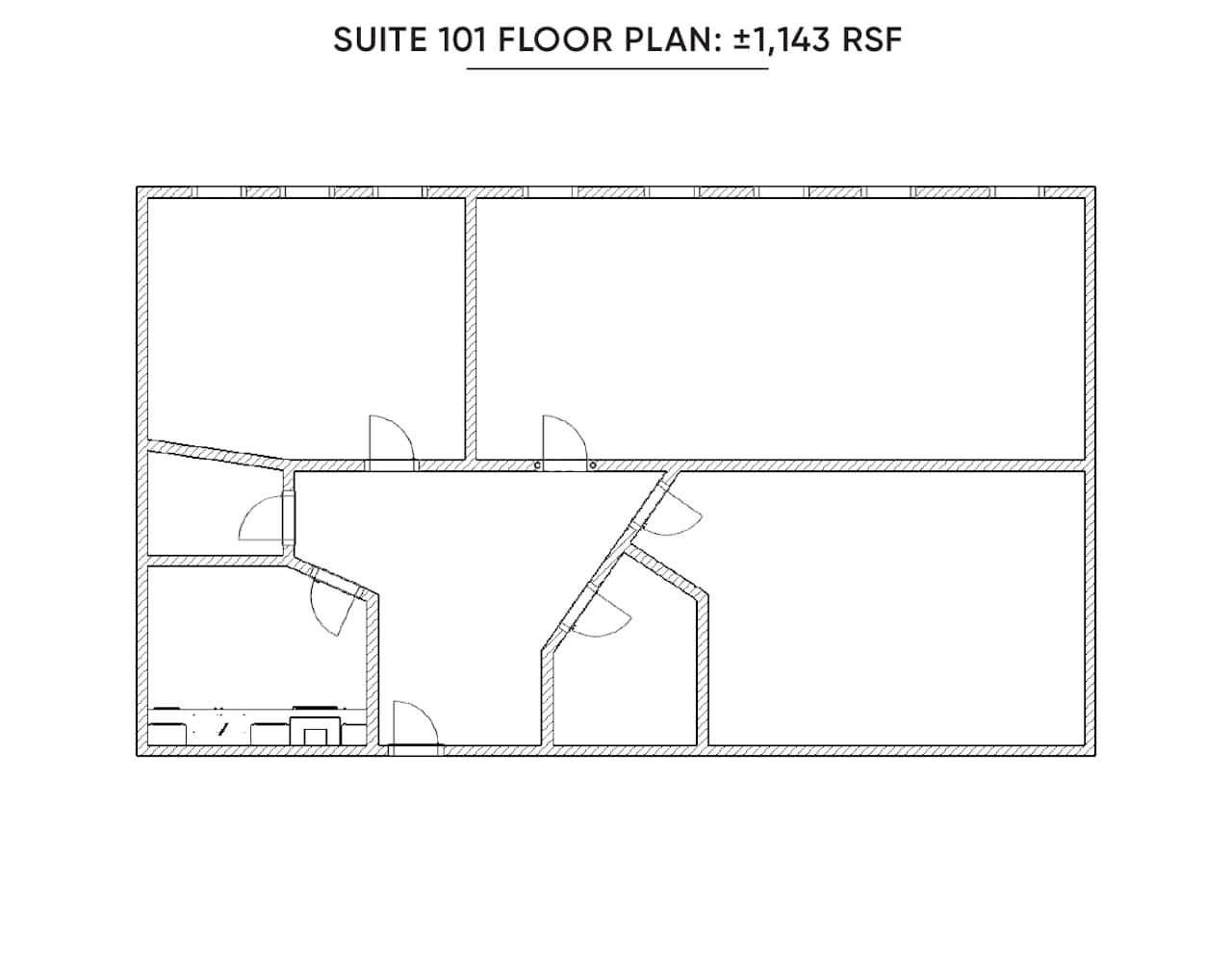 8271 Melrose Ave, Los Angeles, CA à louer Plan d’étage– Image 1 sur 8
