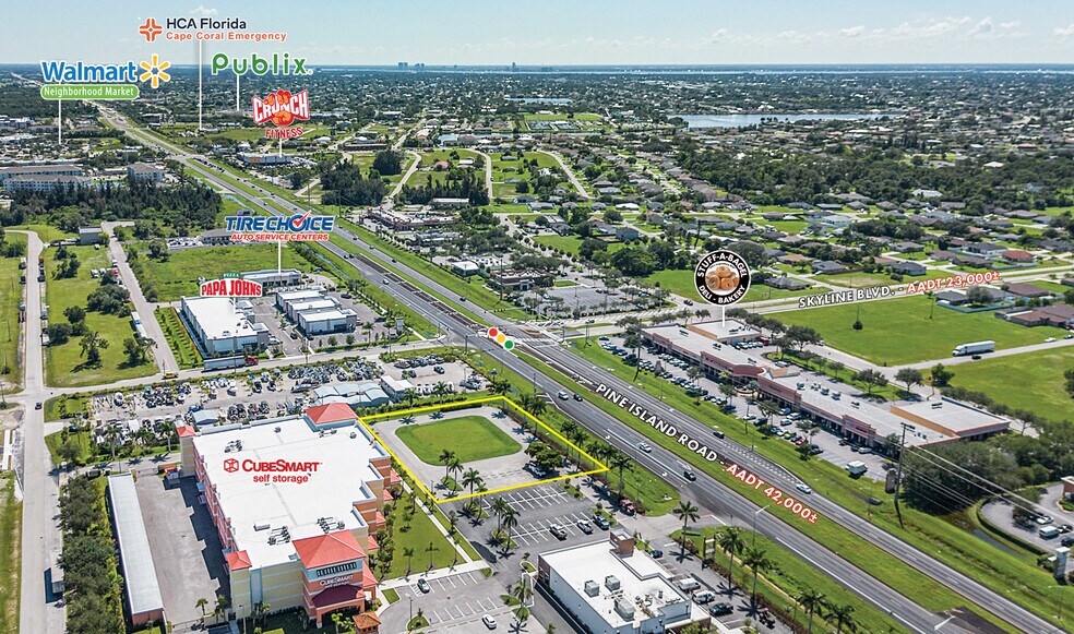 1119 SW Pine Island Rd, Cape Coral, FL à vendre - Aérien – Image 1 sur 6