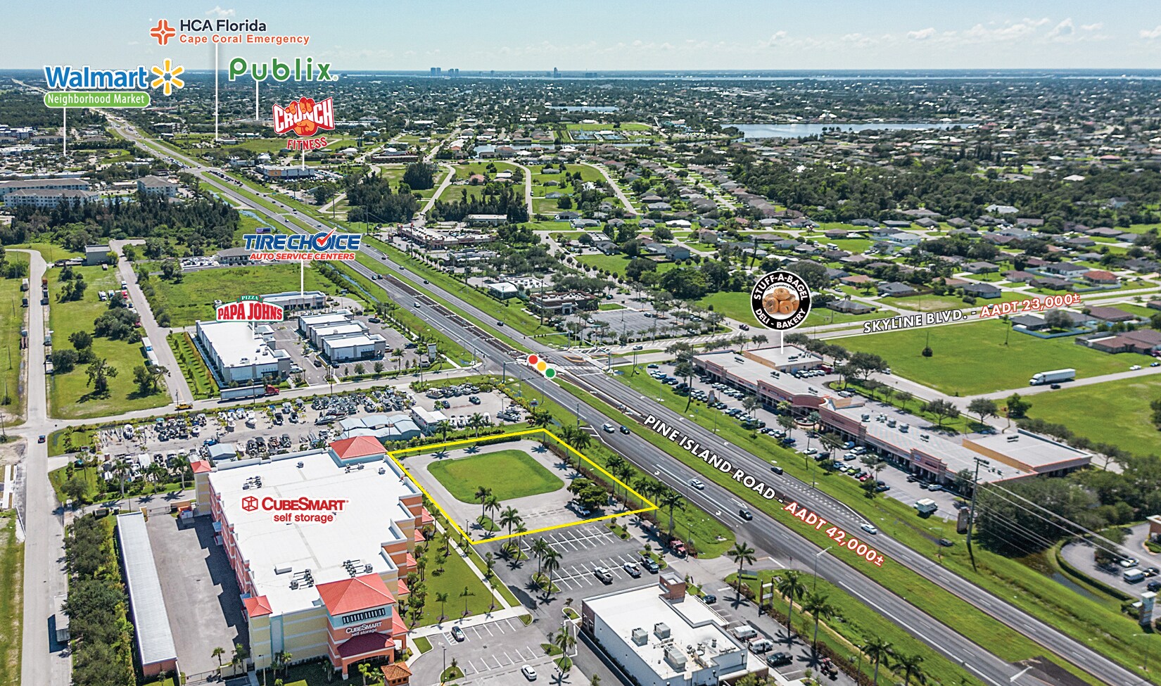 1119 SW Pine Island Rd, Cape Coral, FL à vendre Aérien– Image 1 sur 7