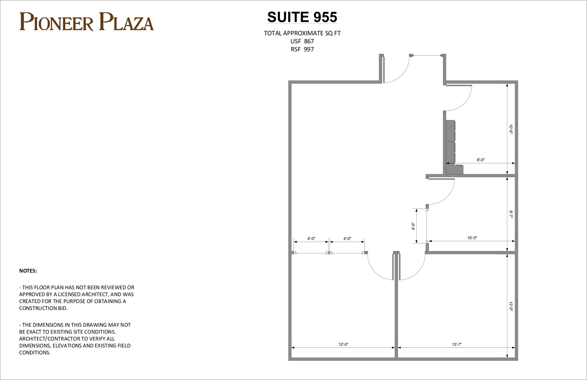 900 Fort Street Mall, Honolulu, HI à louer Plan de site– Image 1 sur 1