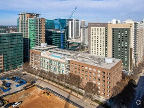 845 Spring St NW, Atlanta, GA - VUE AÉRIENNE  vue de carte