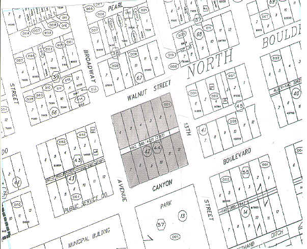 1800 Broadway, Boulder, CO à louer - Plan cadastral – Image 2 sur 7
