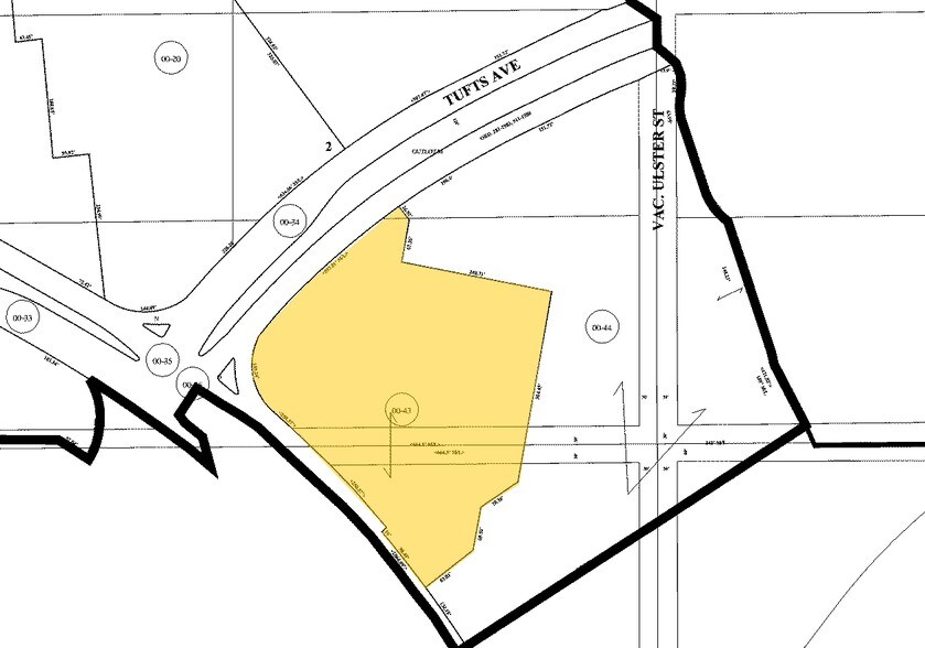 4600 S Ulster St, Denver, CO à louer - Plan cadastral – Image 2 sur 5