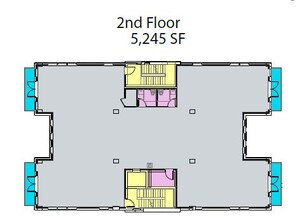 20 W Atlantic Ave, Delray Beach, FL à louer Plan d’étage– Image 2 sur 3