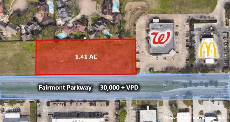 4569 Fairmont Pkwy, Pasadena, TX à vendre - Aérien – Image 1 sur 2