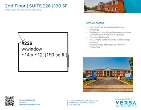 6912 Main St, Downers Grove, IL à louer Plan d’étage– Image 1 sur 1