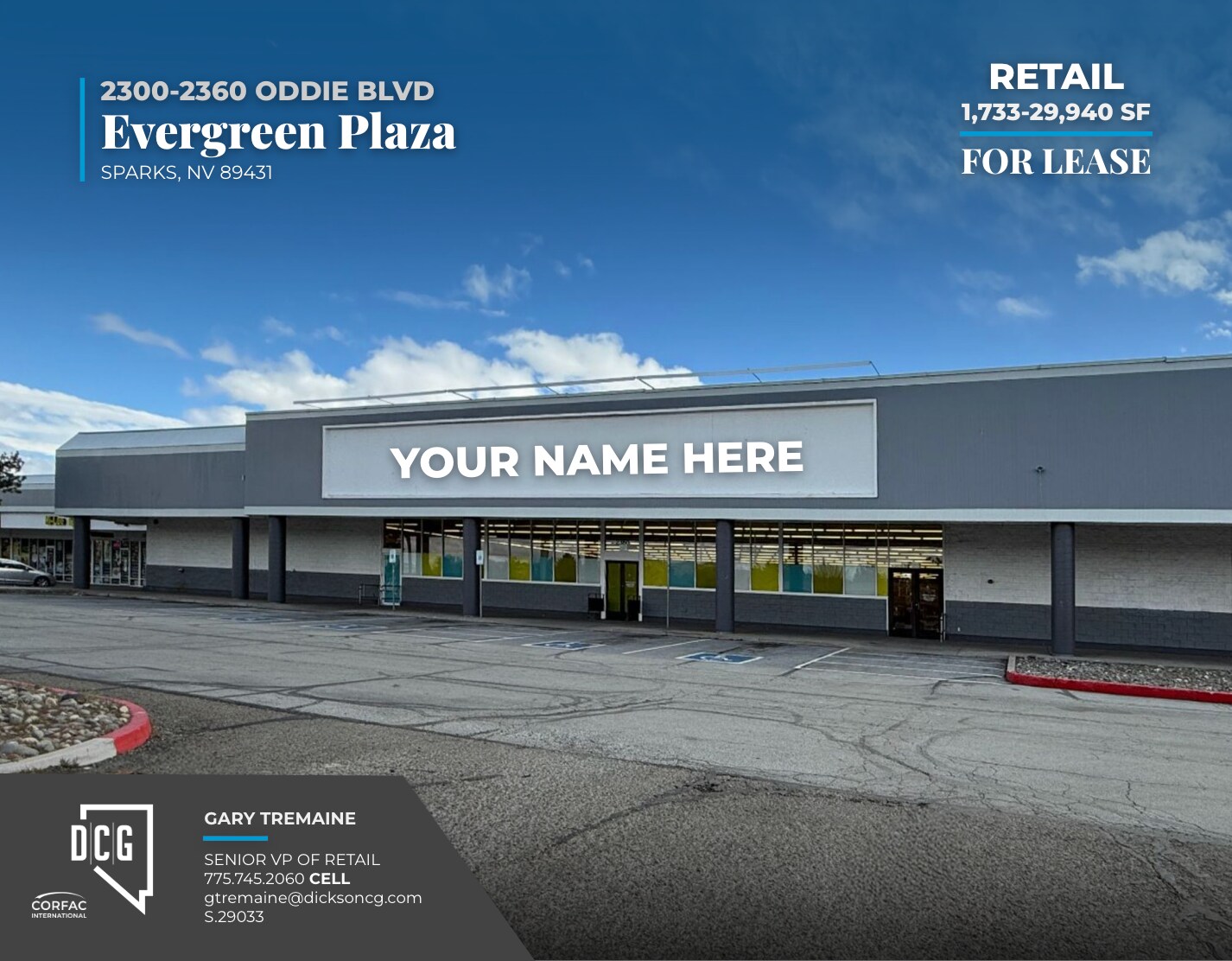 2300-2360 Oddie Blvd, Sparks, NV à louer Photo de l’immeuble– Image 1 sur 9