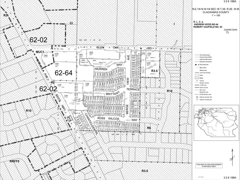 14201 Glen Oak Rd, Oregon City, OR à vendre - Plan cadastral – Image 3 sur 3