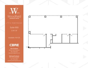 425 N Martingale Rd, Schaumburg, IL à louer Plan d’étage– Image 1 sur 2