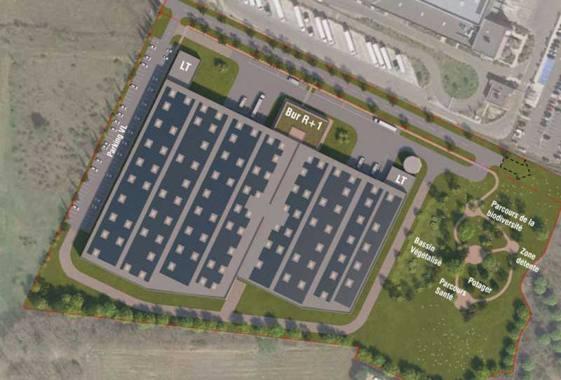 Industriel/Logistique dans Fuveau à louer - Plan d’étage – Image 3 sur 4