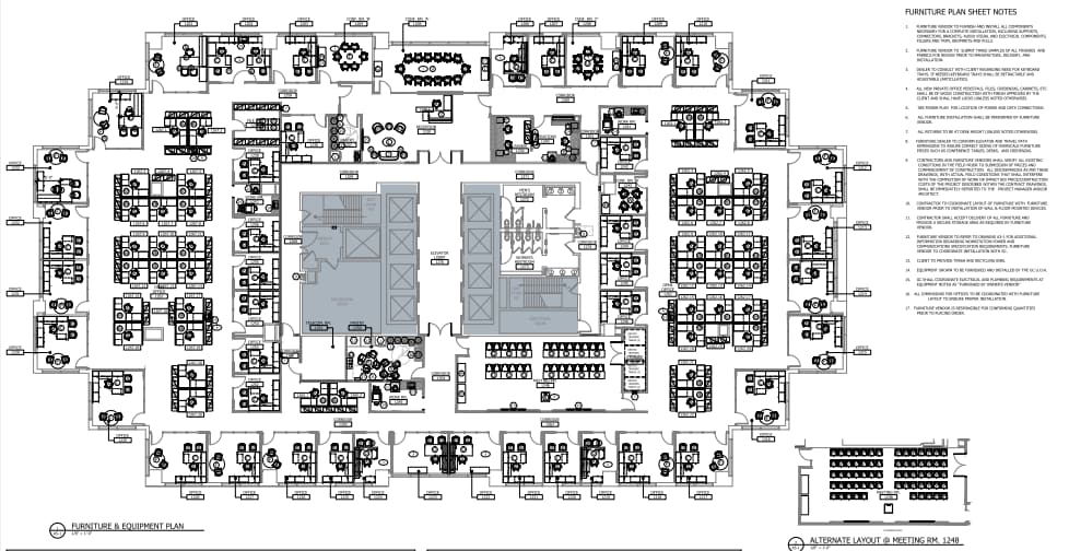 951 E Byrd St, Richmond, VA à louer Plan d’étage– Image 1 sur 1