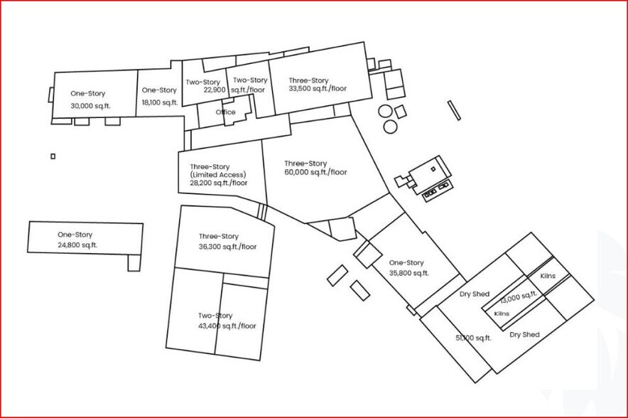 325 Elizabeth NW st, Lenoir, NC à vendre - Plan de site – Image 2 sur 6