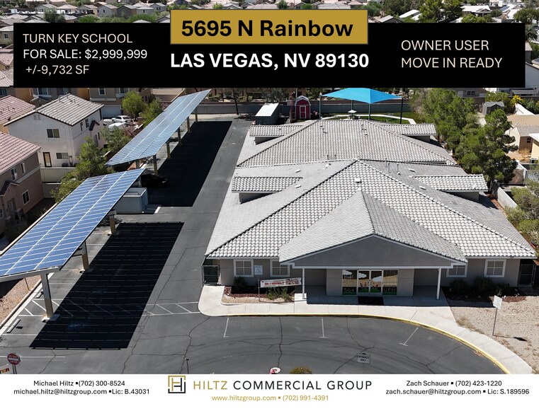 5695 N Rainbow Blvd, Las Vegas, NV à vendre - Photo de l’immeuble – Image 1 sur 11