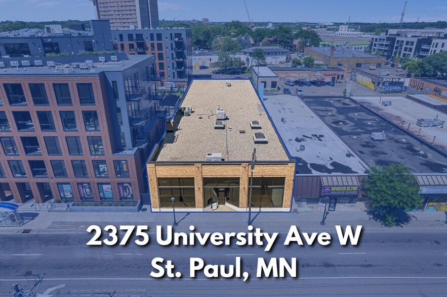 2375 W University Ave, Saint Paul, MN à vendre - Photo de l’immeuble – Image 1 sur 32