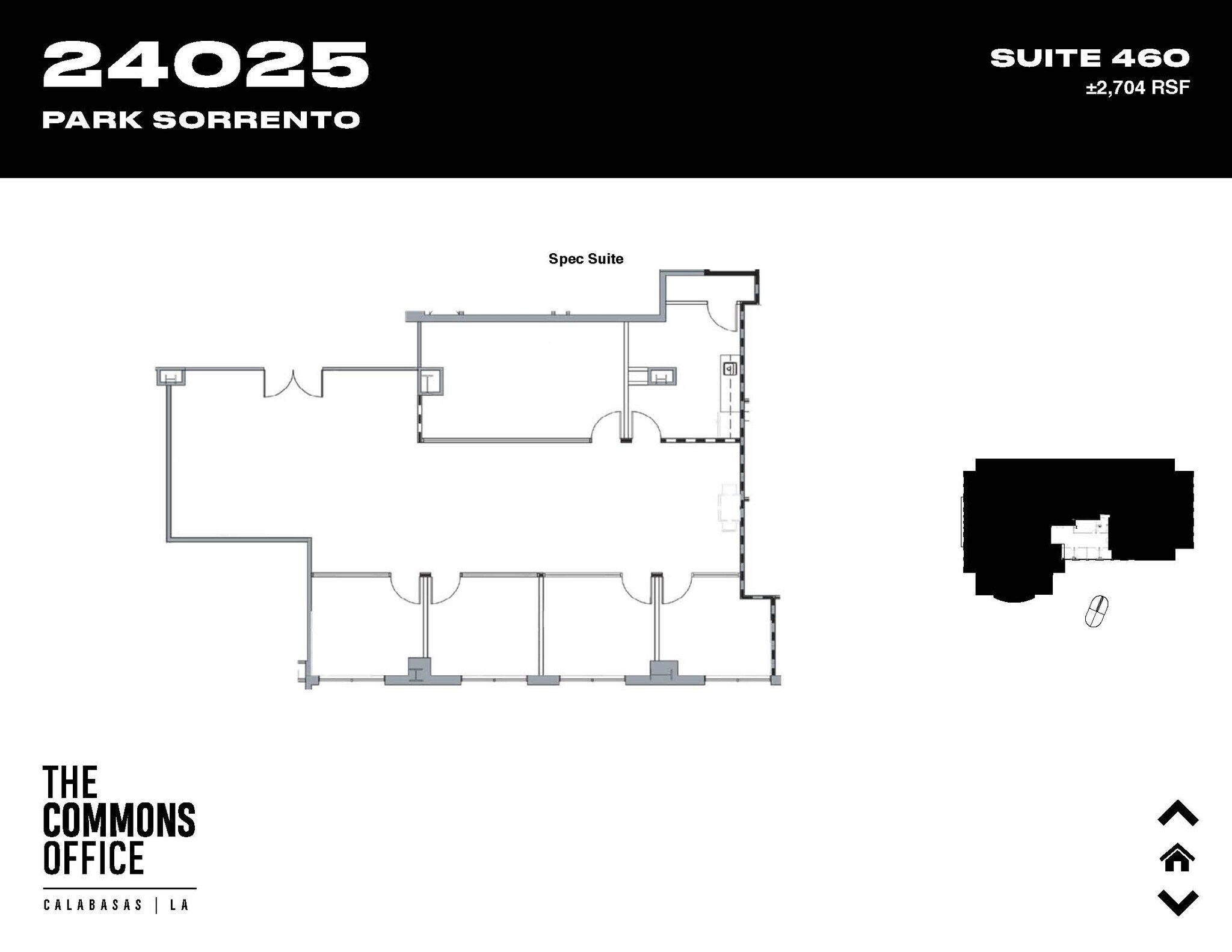 24025 Park Sorrento, Calabasas, CA à louer Plan d’étage– Image 1 sur 1