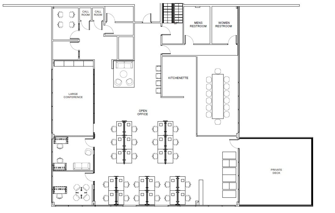 936 N 34th St, Seattle, WA à louer Plan d’étage– Image 1 sur 1