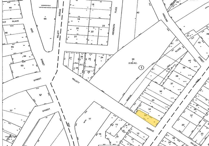 126 N Main St, Port Chester, NY à vendre - Plan cadastral – Image 3 sur 3