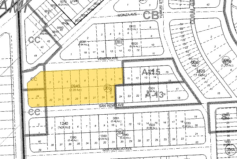6705 S Red Rd, South Miami, FL à louer - Plan cadastral – Image 2 sur 9