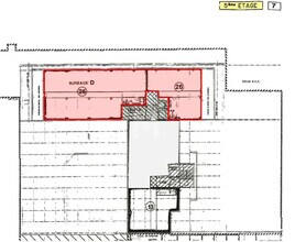 Bureau dans Massy à louer Plan d’étage– Image 1 sur 1