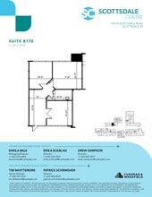 7373 N Scottsdale Rd, Scottsdale, AZ à louer Plan d’étage– Image 1 sur 1