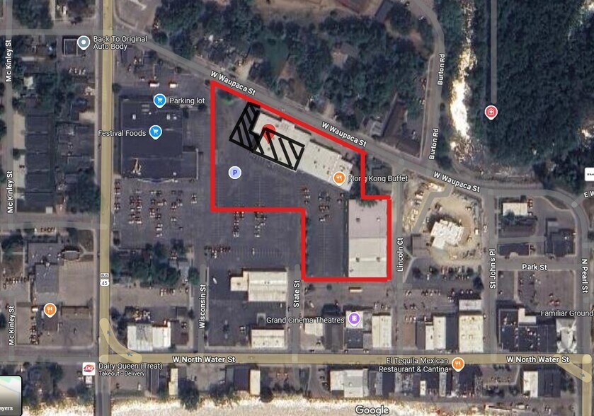 300-320 Wolf River Plz, New London, WI à louer - Photo de l’immeuble – Image 3 sur 4