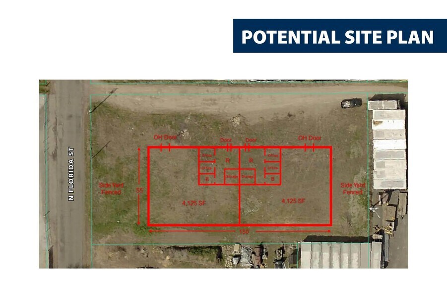 5726 N Florida St, Spokane, WA à louer - Plan de site – Image 2 sur 4