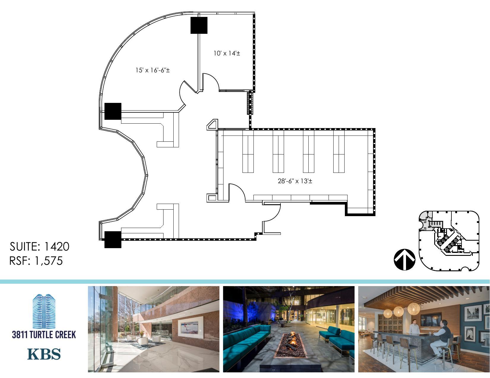 3811 Turtle Creek Blvd, Dallas, TX à louer Plan d’étage– Image 1 sur 1