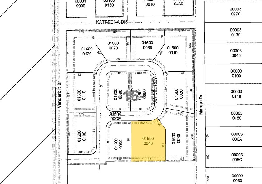 3800 Via Del Rey, Bonita Springs, FL à vendre - Plan cadastral – Image 3 sur 3
