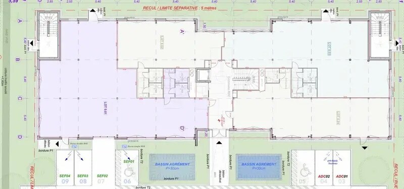 Bureau dans Saint-Martin-du-Vivier à vendre - Plan d’étage – Image 3 sur 3