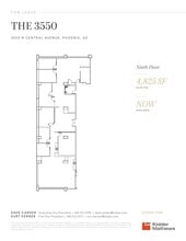 3550 N Central Ave, Phoenix, AZ à louer Plan d’étage– Image 1 sur 1