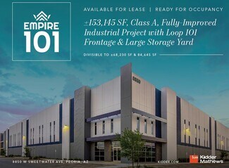 Plus de détails pour 8850 W Sweetwater Ave, Peoria, AZ - Industriel/Logistique à louer