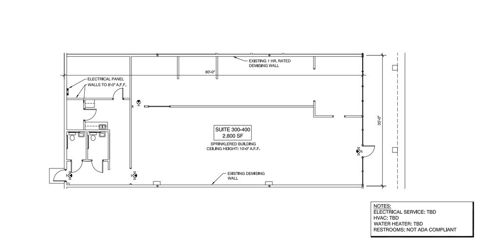 4327 Brownsville Rd, Powder Springs, GA à louer - Plan d’étage – Image 2 sur 2