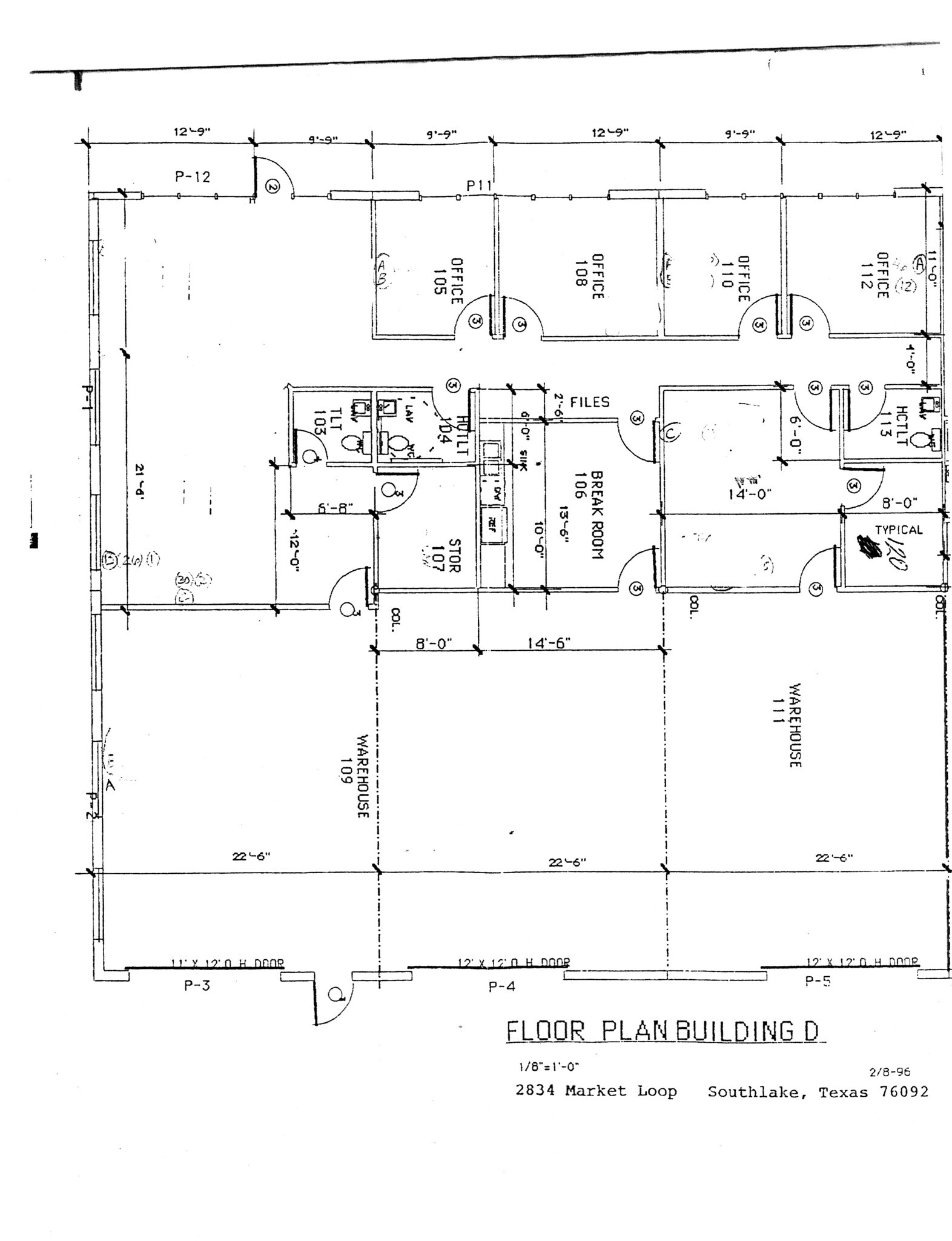 2830-2840 Market Loop, Southlake, TX à louer Plan de site– Image 1 sur 2