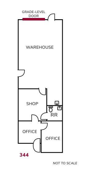 340-358 State Pl, Escondido, CA à louer Plan d’étage– Image 1 sur 2
