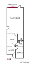 340-358 State Pl, Escondido, CA à louer Plan d’étage– Image 1 sur 2