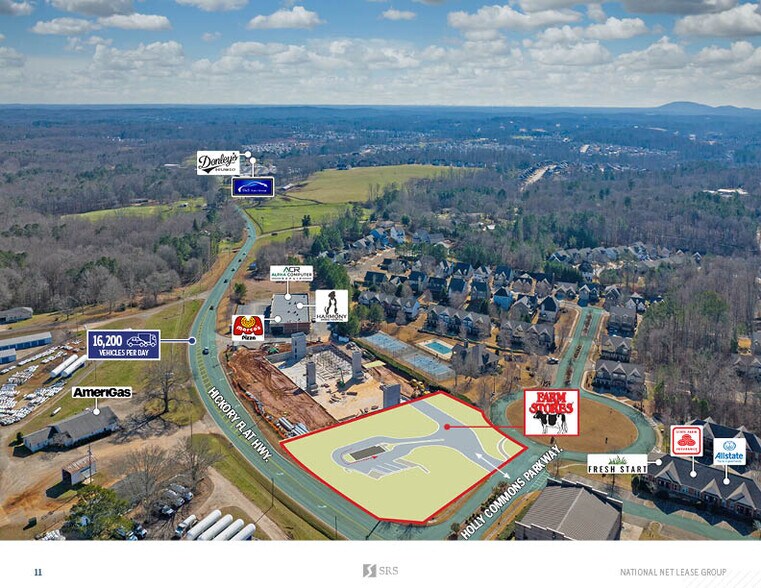 4240 Hickory Flat Hwy, Canton, GA à louer - Photo de l’immeuble – Image 3 sur 12