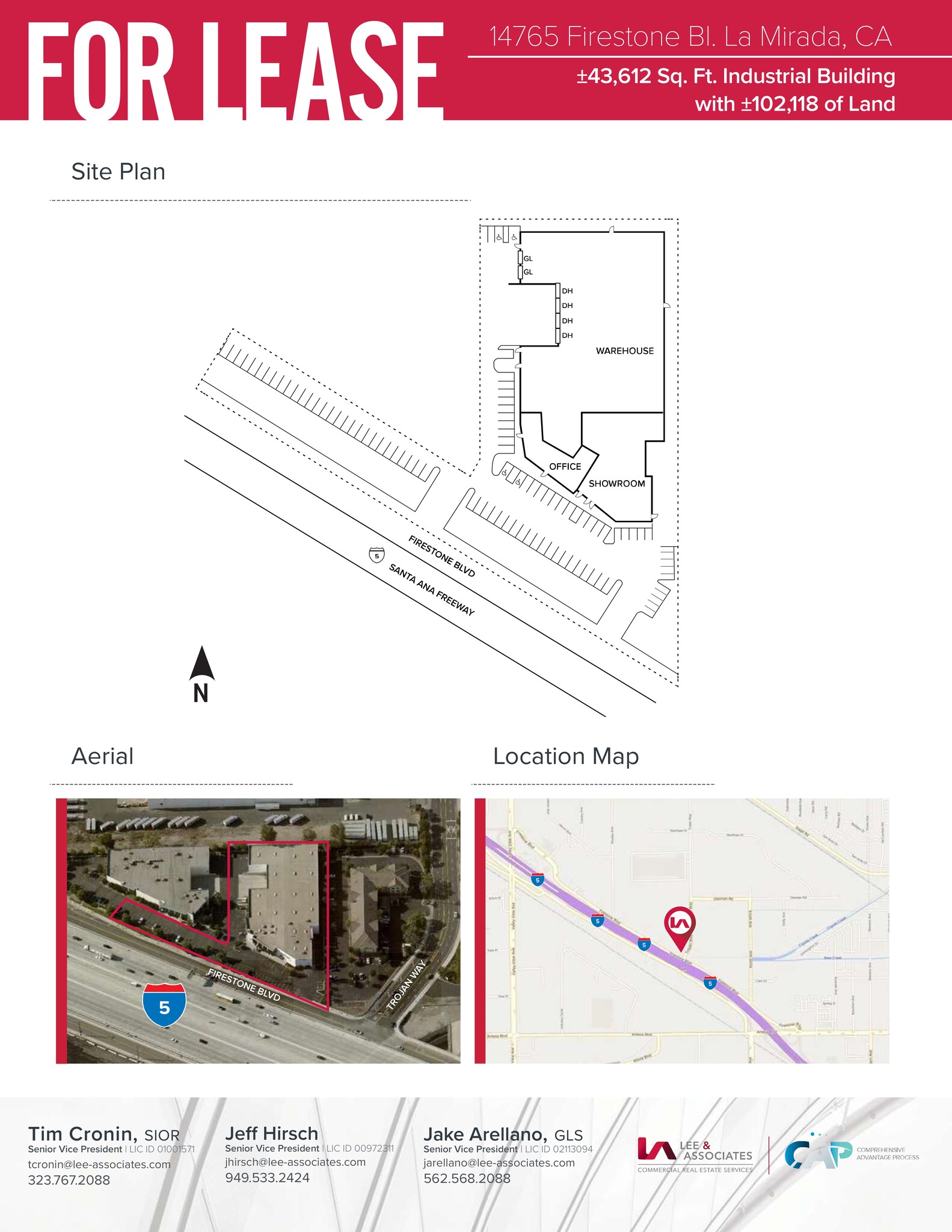 14765 Firestone Blvd, La Mirada, CA à louer Plan de site– Image 1 sur 2